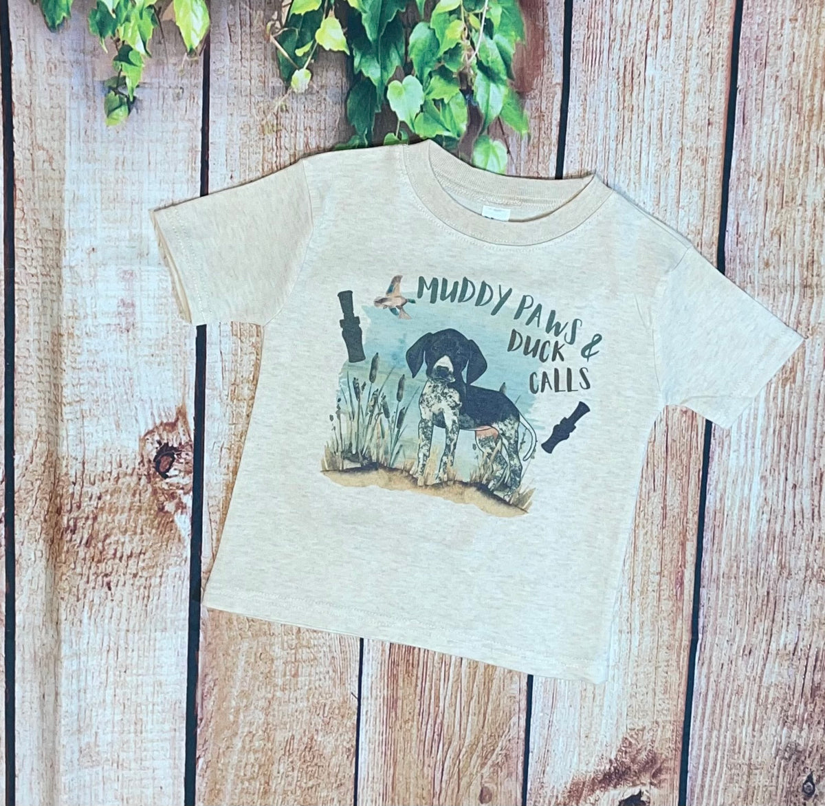 Muddy paws