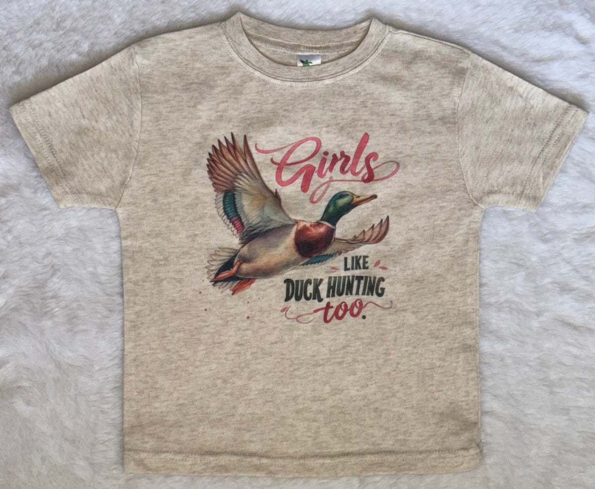 Girls like duck hunting too